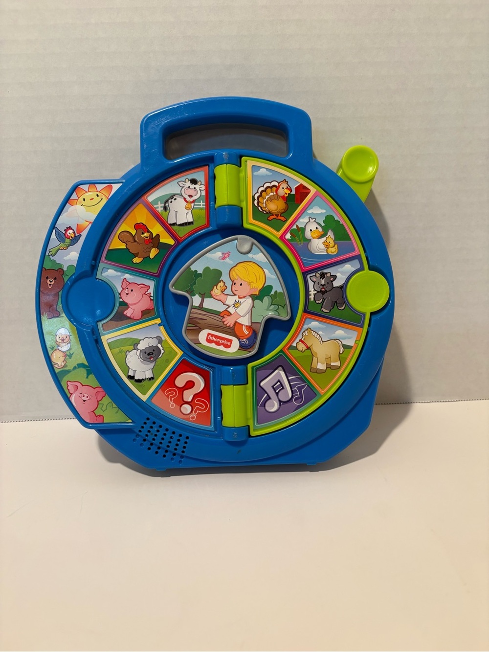 FISHER PRICE SEE N SAY FARM TALKING TOY